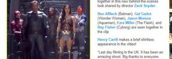 Justice League’ Assembles in New Behind the Scenes Video!