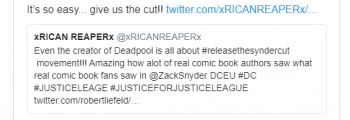 Deadpool Creator Joins the Battle to Release Snyder Cut of Justice League
